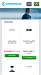 Mobile Screenshot of ergoshop.dk